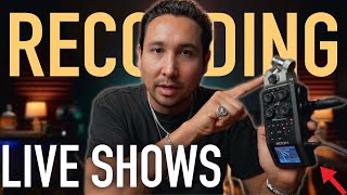 How to RECORD AUDIO at Live Shows