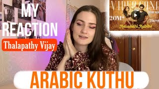 Arabic Kuthu - Thalapathy vijay | Reaction