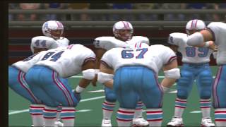 Madden NFL 2001 1992 Houston Oilers vs 1992 Buffalo Bills