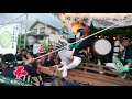 2018.7 28南河内郡太子町山田祭礼　八社連合　役場入場