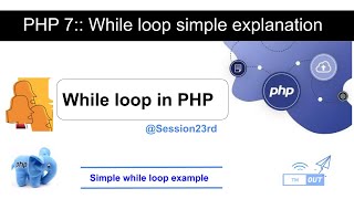 Learn PHP in Hindi | While loop with example in php | Tutorial for Beginners | PHP @Session23rd