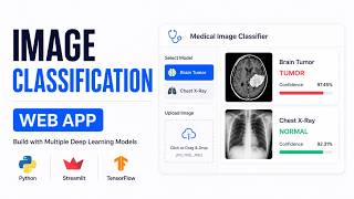 Image Classification | Web App | Build with Multiple Deep Learning Models