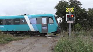 Železniční přejezd Nové Strašecí (CZ) - 5.10.2024 / Railroad crossing