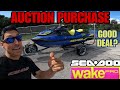 Sea-Doo Wake Pro Auction Purchase Good Deal or Bad Deal? | Engine Tear down + Rider Reaction