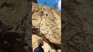 암벽등반 간현암 그린 (5.12c)