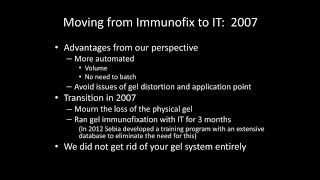 Pathologist's Perspective Limitations and Benefits of Immunofixation and Immunotyping