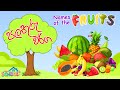 Names of the Fruits Sinhala & English | පළතුරුවල නම් ඉංග්‍රිසියෙන් සහ සිංහලෙන් | Palathuruwala Nam