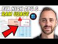 High CPU & RAM Usage? Optimize Windows 10/11 Performance for Free