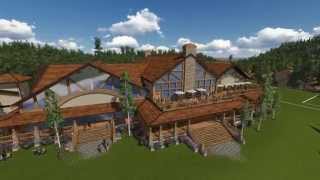 Architectural previsualization 3d rendering