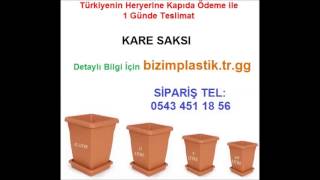 kahverengi saksılar,kahverengi  üretim saksısı,plastik kare saksı,kare üretim saksıları