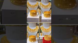 Gold Bridal Necklace set designs #trending #goldjewellery #shortvideo #shorts