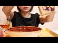 明太子パスタ・ブリトー・シュークリーム食べる。【eating sounds　咀嚼音　asmr】