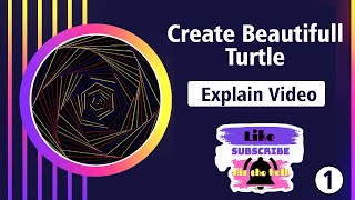 Create a Stunning Turtle Graphics Design with Python | Step-by-Step Tutorial