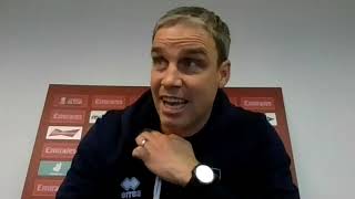 Cheltenham v Man City - Michael Duff - Pre-Match Press Conference