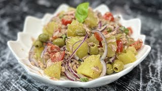 Tout ce qu'on aime dans une salade 🥔 Facile, rapide et bien légère !