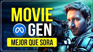 ¡Esto es el FUTURO del CINE! 🤯 Meta presenta Movie Gen: EL MEJOR GENERADOR de VIDEO con IA