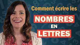 Comment bien écrire les nombres en lettres ?