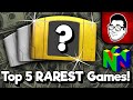 Top 5 RAREST Nintendo 64 Games! [USA] | Nintendrew