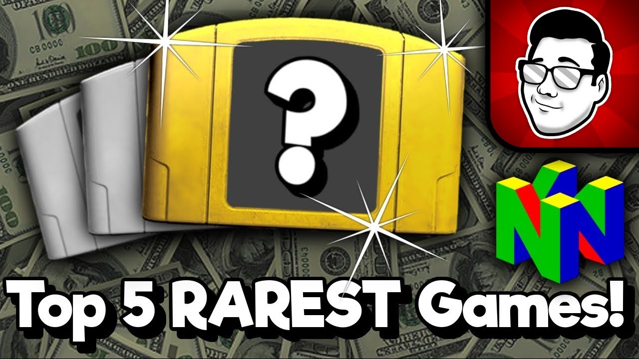 Top 5 RAREST Nintendo 64 Games! [USA] | Nintendrew - YouTube