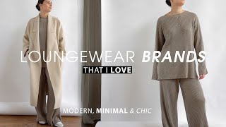 Loungewear Brands that I love and Cozy Chic Outfits