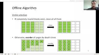 5A1 Offline and Online Algorithms for SSD Management