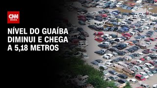 Nível do Guaíba diminui e chega a 5,18 metros | BRASIL MEIO-DIA