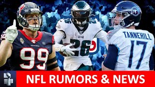 NFL Rumors: Trade Deadline Buyers & Sellers, Miles Sanders, Zach Ertz Injuries & Ryan Tannehill MVP?