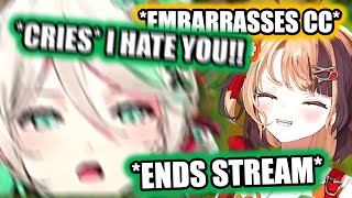 Gigi embarrasses Cecilia on stream so badly that she had to end the autofister collab...