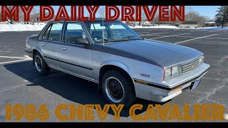 My 1986 Chevy Cavalier Daily Driven car