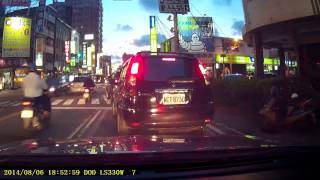 20140806汽車違規大迴轉