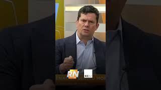 O senador Sergio Moro dá seu depoimento sobre a fala de Lula