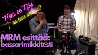 MRM esittää: Nikin paluu \u0026 bassarimikkitesti