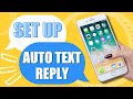 How to Set Up Auto Text Reply on iPhone (Working in 2023)