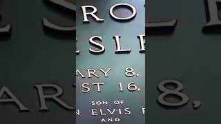 The Grave of Elvis & Lisa Marie Presley Graceland #elvispresley #elvis #lisamarie #graceland #music