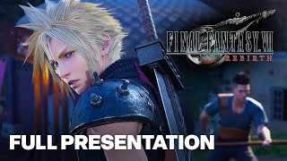 Final Fantasy 7 Rebirth Full Presentation | State of Play February 2024