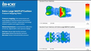 XL WAFFLE® Cushion Pressure Mapping - Male Participant