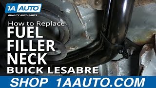 How to Replace Fuel Filler Neck 86-97 Buick LeSabre