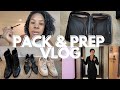 Pack & Prep for a Weekend Trip Vlog (thrifting, shopping at Abercombie, nails, my packing technique)