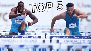 TOP 5 Men's 110m Hurdles of ALL TIME (Updated 2022)