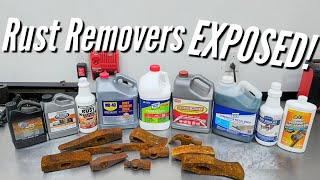 The TRUTH About Rust Removers | Evapo-Rust WD40 Eastwood Rust-Oleum A Homemade Rust Remover & More