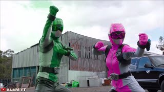 Power Rangers Beast Morphers Green & Pink Ranger Morph | 4K UHD | Fan-Made Edit