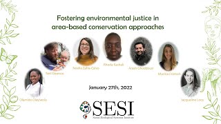 Fostering environmental justice in area-based conservation approaches