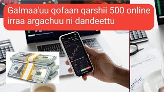 Wow website Galmaayuu qofaan qarshii 500 ol nuuf kennuu danda'u kana baradhaa! |How to earn money