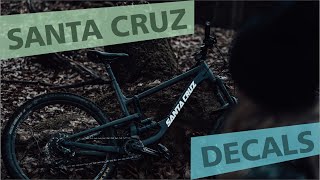 Decals Santa Cruz Nomad 4