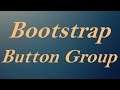 Bootstrap button Group