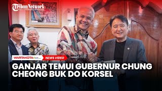 Ganjar Pranowo Bertemu Gubernur Chung Cheong Buk Do Korsel, Bahas Apa