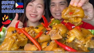 SPICY BALBACUA MUKBANG | MUKBANG PHILIPPINES| REAL MUKBANG | RAW & COOK FOOD ASMR  | PINOY MUKBANG