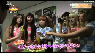 130529 Hello Venus TV with Eunjung B1A4 Nine Muses