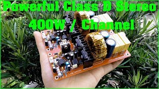 Powerful Class D Stereo 400W / Channel | JLCPCB.COM | PCB Prototype