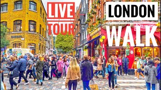 🔴[LIVE] London City Walking Tour | Central London Walk Live!